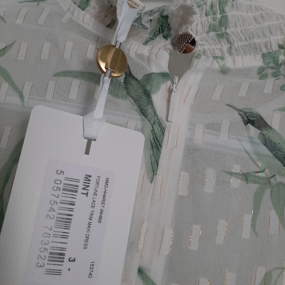 Ted Baker Fortune Lace Trim Harriet Maxi Dress - Picture 10 of 12